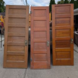Solid Core Antique Doors