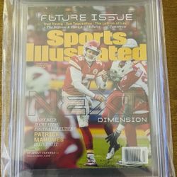 9.2 Graded Patrick Mahomes Sports Illustrated Magazine 