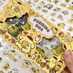 Sanrio PomPompurin Sticker Gift Box Set Kaiwaii