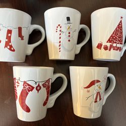 5 Holiday Mugs