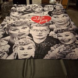 I Love Lucy Shower Curtain WITH rings