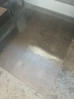Large Clear Office Chair Carpet/Floor Protector Mat