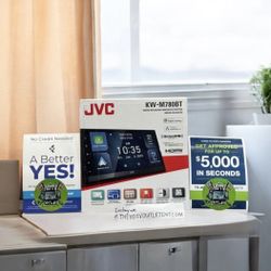 6517677 JVC 6.8” digital media receiver and maestro ready android / Apple 