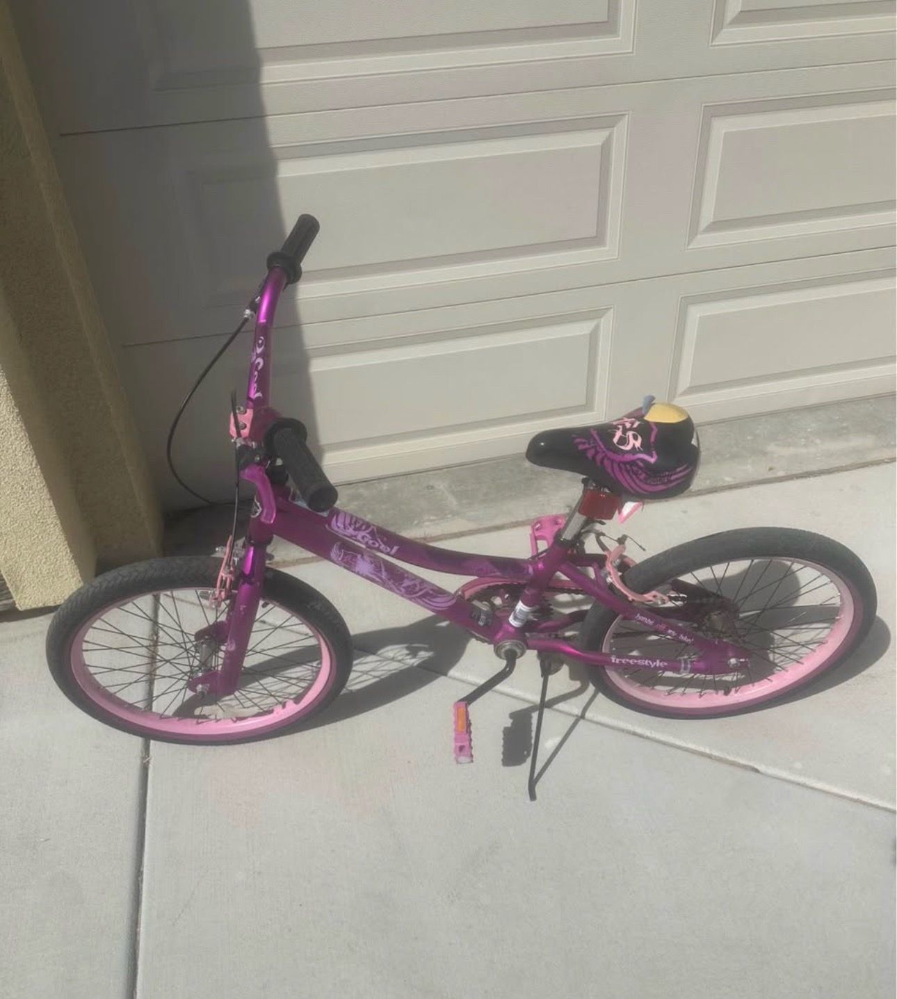 Purple bike