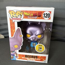 Beerus Metallic 2016 Funko Pop