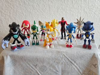 Sonic Hedgehog Big Action Figures