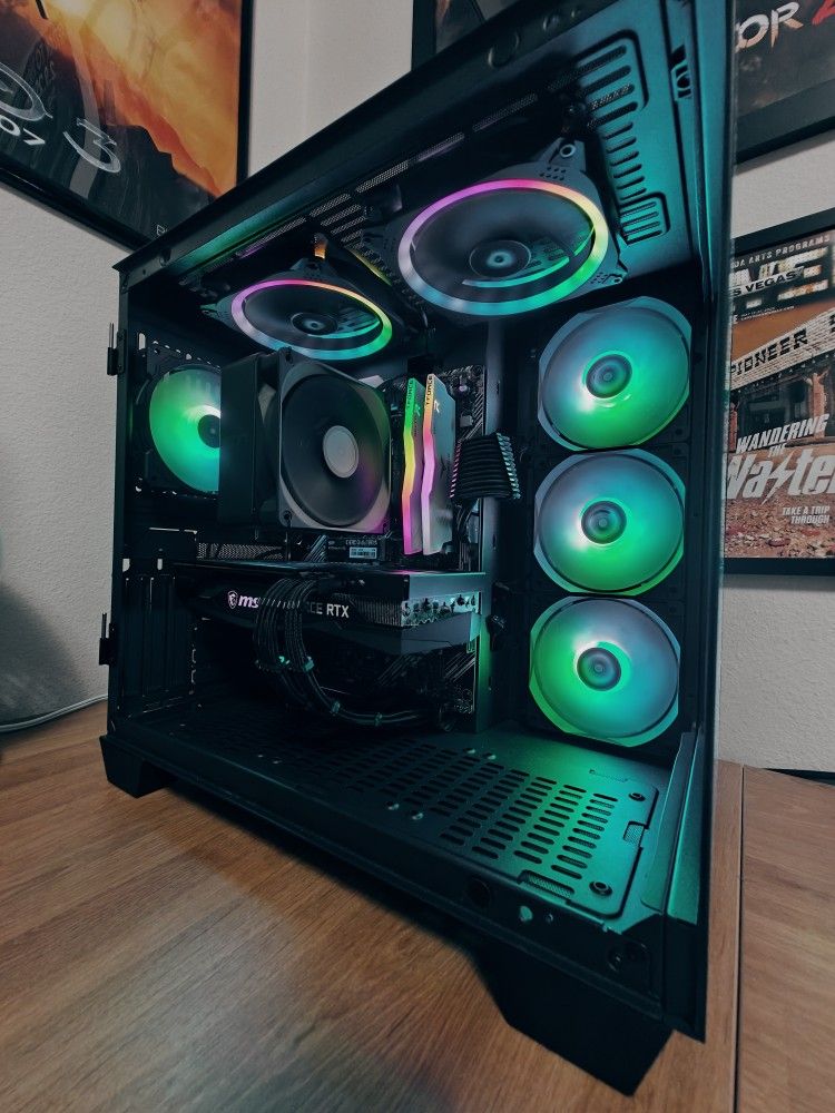 Custom Gaming Computer PC Desktop AMD Ryzen 3700x, Nvidia RTX 3060, 16GB DDR4 Tag Corsair NZXT Lian Li Xbox PS5 PS4