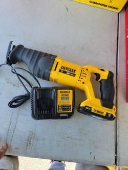 Sawzall Dewalt 20v