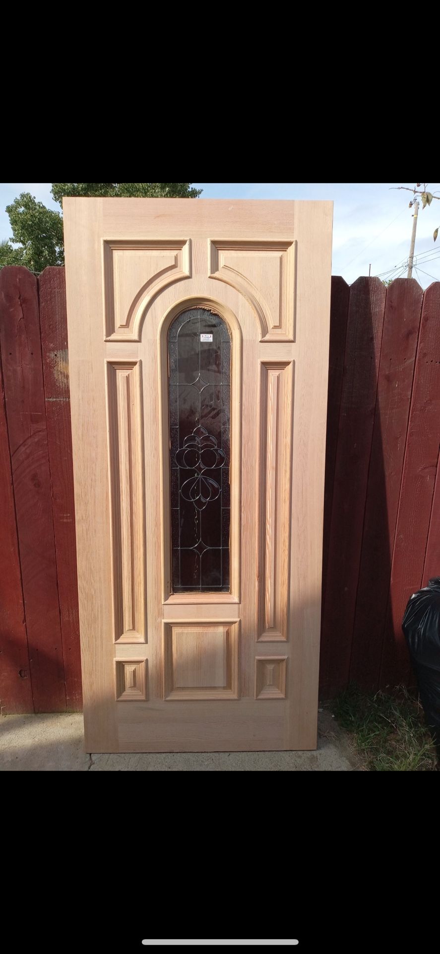 36 x 80 solid wood front House  door