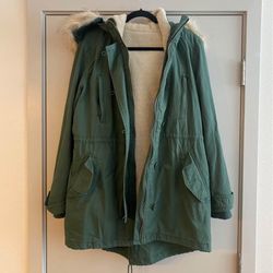 Winter Fleece Lined Coat 