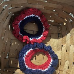 Patriotic Scrunchies 