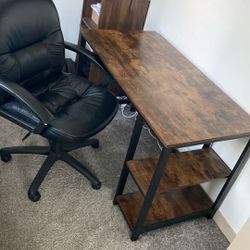 Desk and Chair 