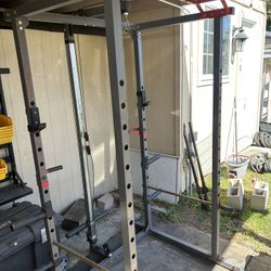 Squat Rack With Pulleys