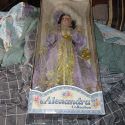 Alexandra Collection By Hollylane Porcelain Doll