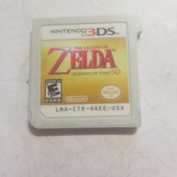Nintendo 3D s game The legend of Zelda Ocarina of time 3D Use no case