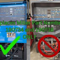 Miller 250DX Syncrowave Tig Welder Pulser Sequencer Kit PN 190734 & 190738
