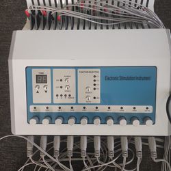 10 Channel EMS Electronic Muscle Stimulator Machine – Like New Condition