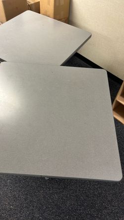 Two square tables
