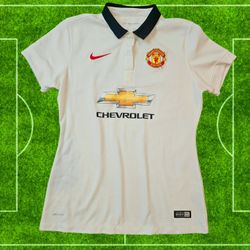 Manchester United Women's Away Jersey - Nike Dri-Fit - White