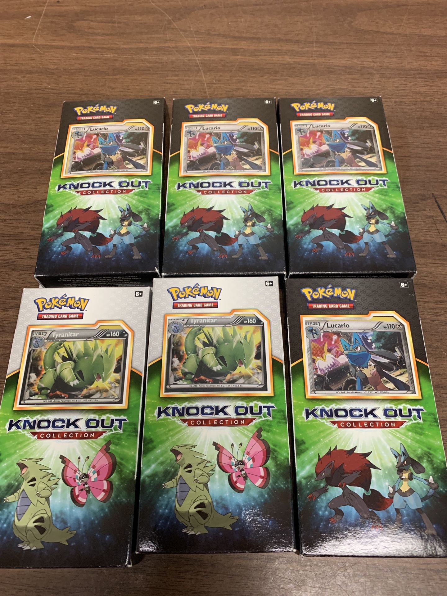 Pokémon Knockout Boxes (6)