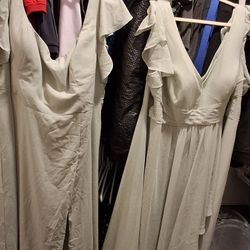 Bridesmaid dresses, brand Azazie, size a24 (never worn)
