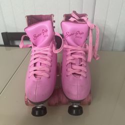 Sure Grip Outdoor Skates-   Fame Outdoor Pink Passion Gently Used