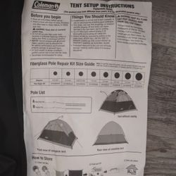 Coleman 4 Person Tent In MARGATE 