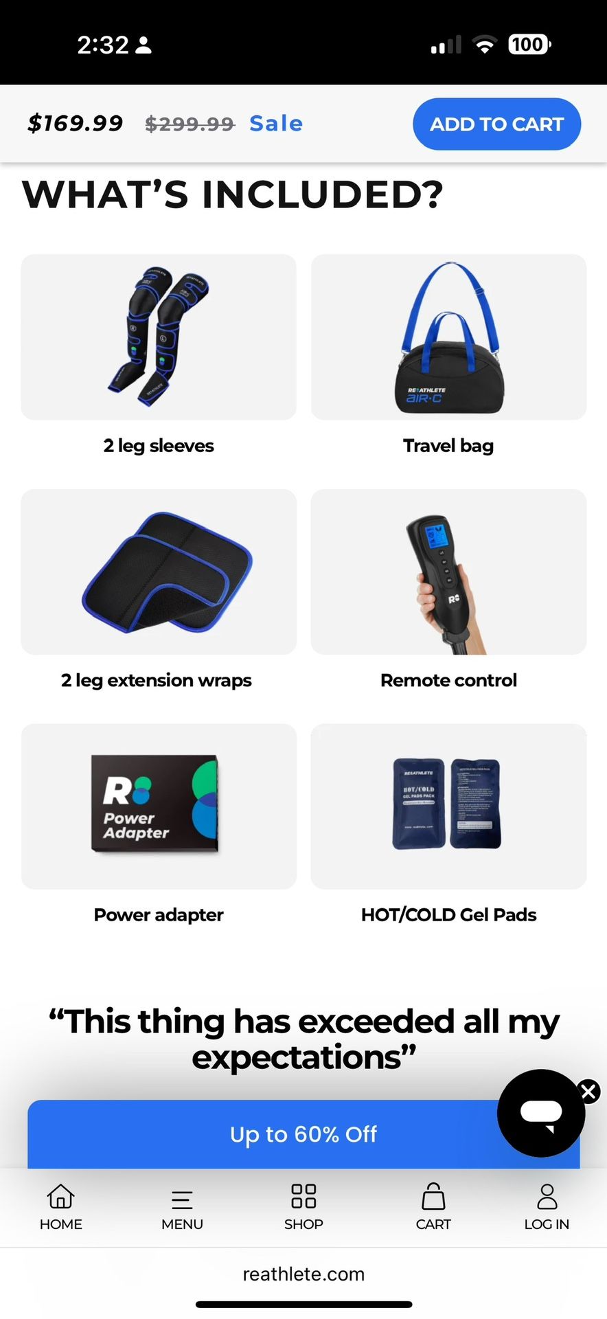 Leg Compression Massager