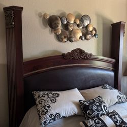 Ashley Queen Bed Only /  No Mattress 