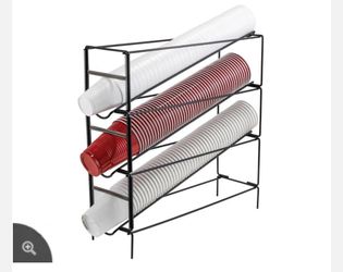 Winco CDR-3 3- Tier Cup Dispensing Rack