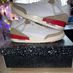 Jordan Spizike Low Desert Camo / Fire Red – Size 10 (DS OG All)