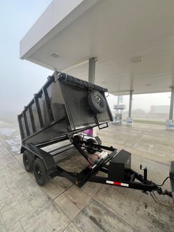 12x8x4 Dump Trailer