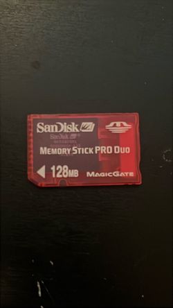 SanDisk Memory Stick Pro Duo 128MB