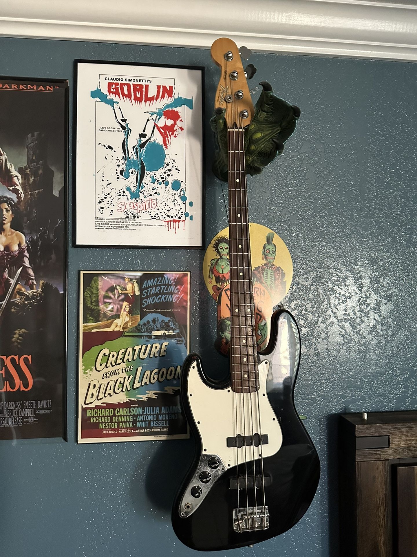 Lefty Fender Jazz Bass