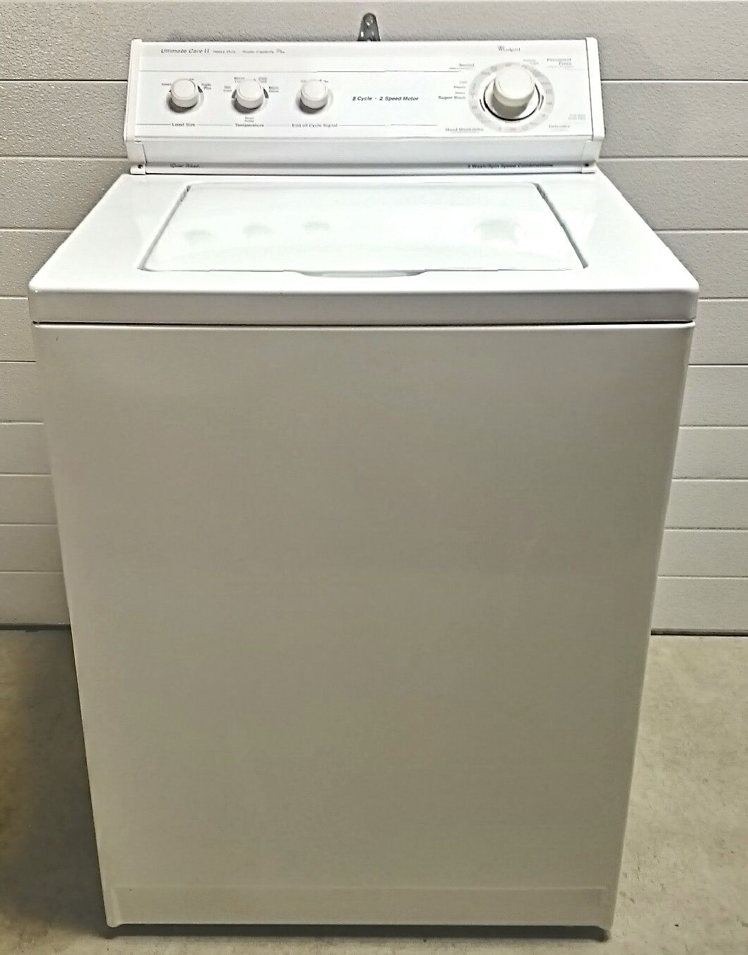 Whirlpool Super Capacity Plus Quiet Wash Heavy Duty Washing Machine