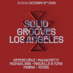 VIP Solid Grooves LA Ticket