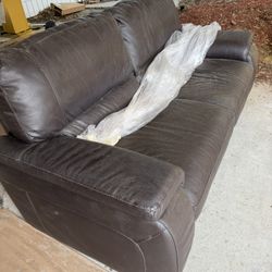 Leather Couch Recliner