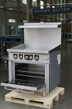 NSF Electric Range Oven 36 Ins Top Griddle TC-ER36-36G