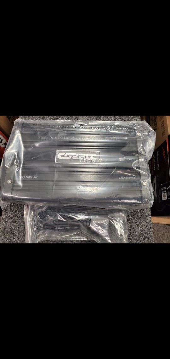 4500WITTS ORION AMP MONOBLOCK WITH BASS CONTROL KNOB 2300RMS $150
