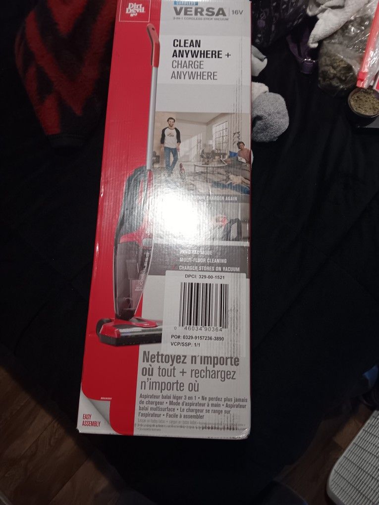 Dirt Devil Versa 3in1 Cordless Stick Vacuum