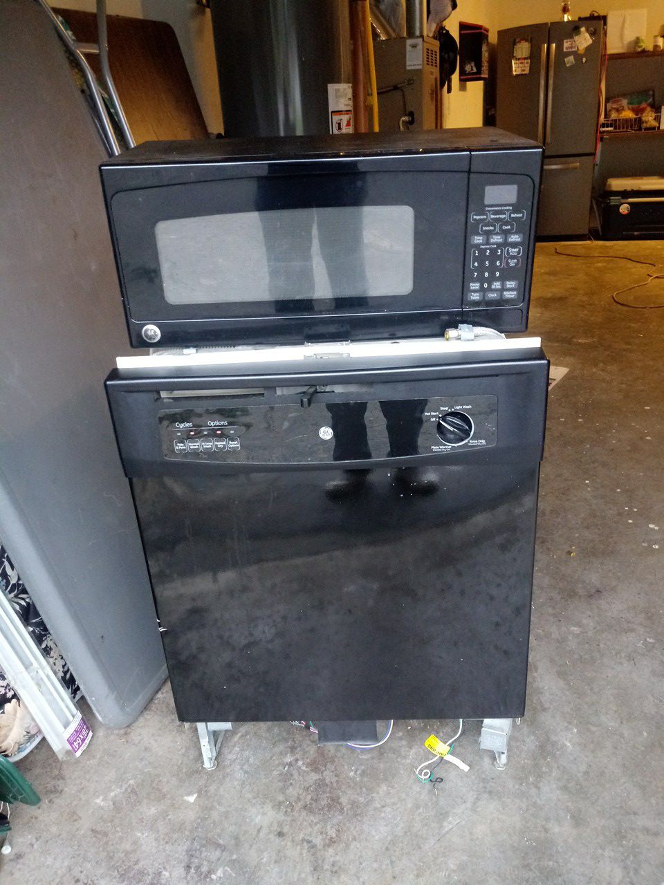 Microwave and dishwasher both for only $100 !!