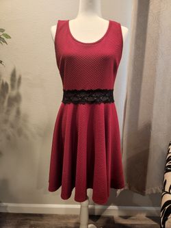Maroon dress