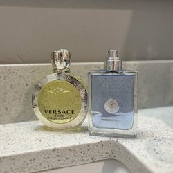 Versace Eros Pour Femme & Versace Light Blue Eau De Toilette