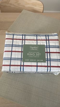 Signature Collection King Sheet Set 4-Piece