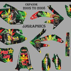 Honda Crf450r Graphic Kit 