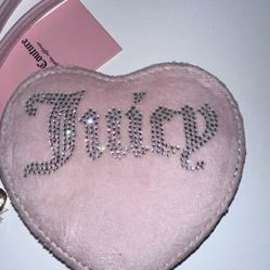 Pink Juicy COUTURE Heart Wallet 