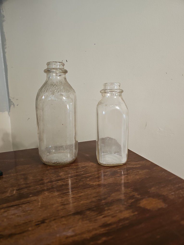Old Milk Bottles