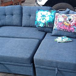 Sectional Couch With Pull Out Sleeper And Storage
