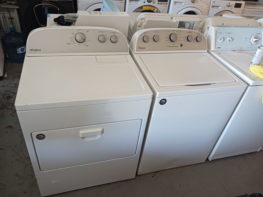 Whirlpool Top Load Washer And Gas Dryer