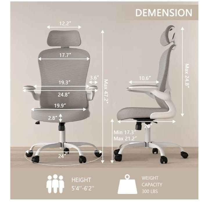 Grey Office Chair